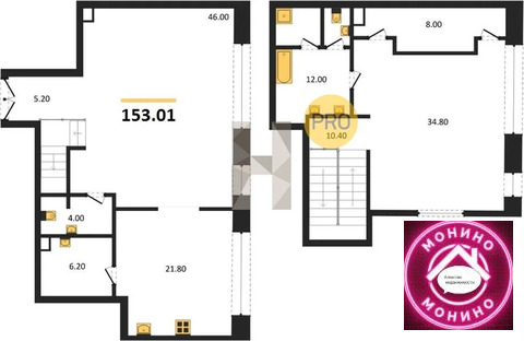 Москва, 1-но комнатная квартира, Богоявленский пер. д.д. вл. 3с1, 367224000 руб.