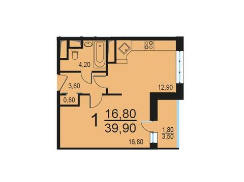 Москва, 1-но комнатная квартира, Внутренний проезд д.8с3, 8045596 руб.