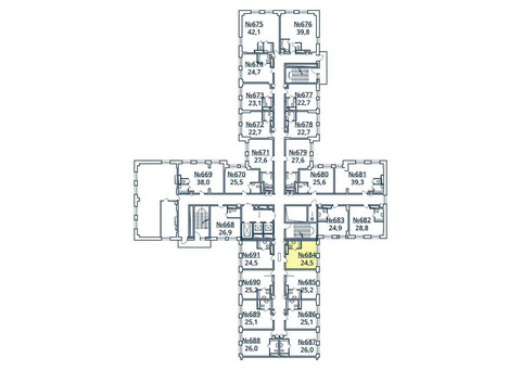 Москва, студия, ул. Радиальная 6-я д.7, к 35, 2431000 руб.