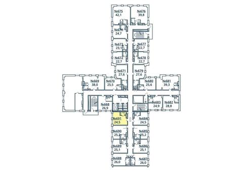 Москва, 1-но комнатная квартира, ул. Радиальная 6-я д.7, к 35, 2830632 руб.