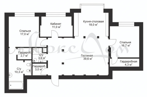 Москва, 4-х комнатная квартира, Чапаевский пер. д.3, 85990000 руб.