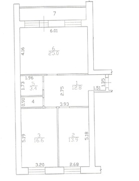 Дубна, 3-х комнатная квартира, ул. Вокзальная д.7, 6000000 руб.