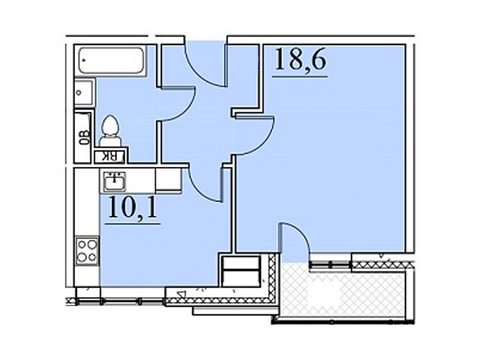 Москва, 1-но комнатная квартира, ул. Автозаводская д.23стр120, 5504015 руб.