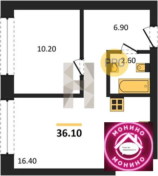 Москва, 1-но комнатная квартира, ул. Маршала Бирюзова д.д. 1, 19705774 руб.
