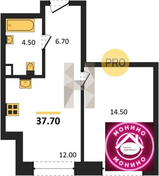 Москва, 1-но комнатная квартира, ул. Автозаводская д.д. влд. 23/74, 19697116 руб.