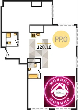 Москва, 3-х комнатная квартира, ул. Ботаническая д.д. 29 А к. 2, 82508700 руб.