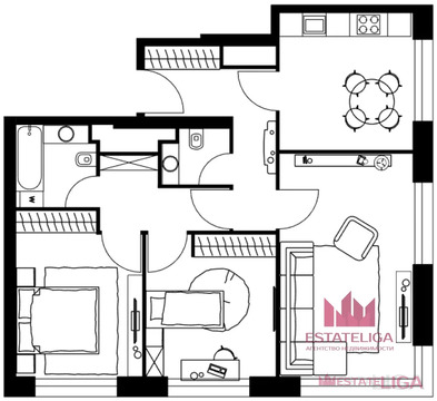 Москва, 3-х комнатная квартира, ул. Амурская д.1Ак1, 23000000 руб.