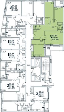 Москва, 3-х комнатная квартира, ул. Радиальная 6-я д.7, 9892496 руб.