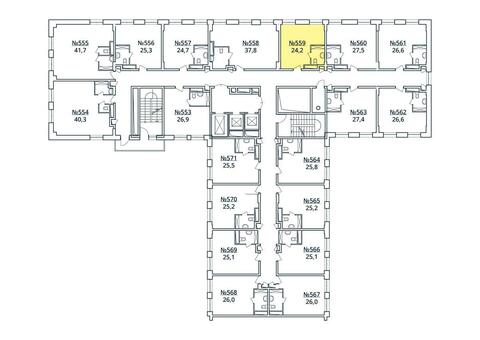 Москва, 1-но комнатная квартира, ул. Радиальная 6-я д.7, к 35, 2500000 руб.