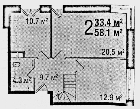 Аристово, 2-х комнатная квартира, Светлая д.11, 3900000 руб.