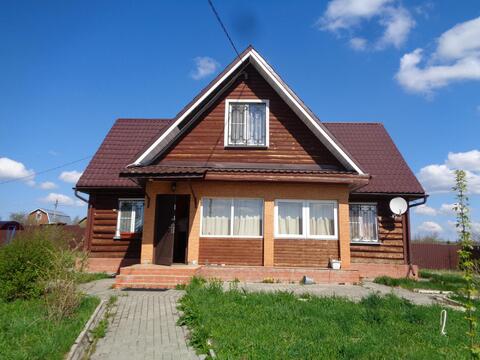 Бревенчатый дом на участке 20 соток в Сергиево-Посадском районе, 4500000 руб.