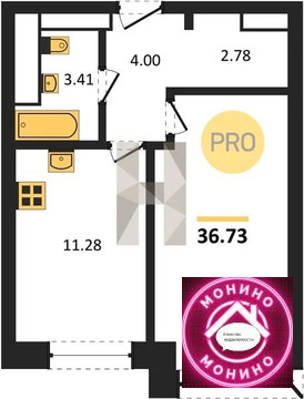 Москва, 1-но комнатная квартира, Анны Ахматовой ул. д., 10852319 руб.