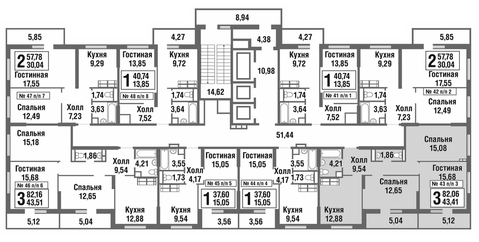 Москва, 3-х комнатная квартира, улица Татьянин Парк д., 9833290 руб.