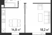 Москва, 1-но комнатная квартира, Ленинский пр-кт. д.вл.154корп.2, 15745800 руб.