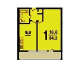 Москва, 1-но комнатная квартира, ул. Селигерская д.22/2, 12000000 руб.