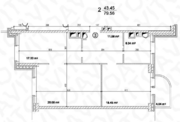 Жуковский, 2-х комнатная квартира, ул. Жуковского д.9, 9900000 руб.