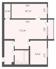 Наро-Фоминск, 2-х комнатная квартира, ул. Рижская д.6, 4350000 руб.