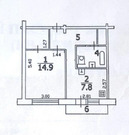 Нахабино, 1-но комнатная квартира, ул. Институтская д.2А, 8900000 руб.