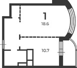 Марушкино, 1-но комнатная квартира, ул. Северная д.21к1, 7557600 руб.