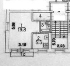 Москва, 1-но комнатная квартира, Новохорошевский проезд д.22 к1, 6750000 руб.