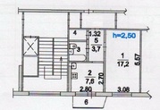 Жуковский, 1-но комнатная квартира, Циолковского наб. д.18, 3500000 руб.