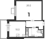 Москва, 1-но комнатная квартира, ул. Лобачевского д.28, 16870450 руб.