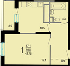 Балашиха, 1-но комнатная квартира, ул. Демин луг д.дом 6/5, 5150000 руб.