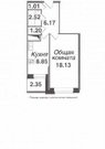 Москва, 1-но комнатная квартира, ул. Твардовского д.2К5, 8150000 руб.