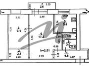 Электросталь, 2-х комнатная квартира, Ленина пр-кт. д.15, 1750000 руб.