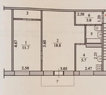 Раменское, 2-х комнатная квартира, ул. Космонавтов д.д.18, 3300000 руб.