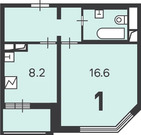 Москва, 1-но комнатная квартира, ул. Дмитрия Ульянова д.27к1, 14421680 руб.