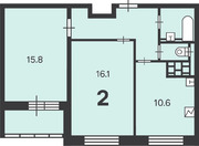 Москва, 2-х комнатная квартира, Открытое ш. д.30, 16541370 руб.