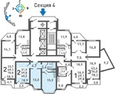 Красногорск, 2-х комнатная квартира, Красногорский бульвар д.дом 26, 7463500 руб.