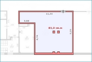 Помещение 81 кв.м в тоц в центре Красногорска, 6 км от МКАД, 4860000 руб.