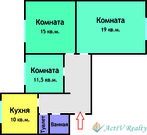 Москва, 3-х комнатная квартира, ул. Новомарьинская д.17, 10200000 руб.