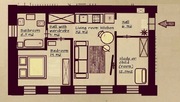 Москва, 3-х комнатная квартира, Спиридоньевский пер. д.5 с2, 190000 руб.