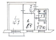 Люберцы, 2-х комнатная квартира, ул. Инициативная д.71, 4290000 руб.