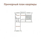 Чехов, 2-х комнатная квартира, ул. Комсомольская д.9, 5365000 руб.