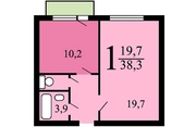 Москва, 1-но комнатная квартира, Красностуденческий проезд д.4 к2, 8950000 руб.