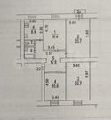 Комната 7,5 м в 4-к., 5/5 эт.Якиманкa пeреулок 2-й Хвоcтов 12.Продaeт, 3550000 руб.