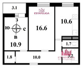 Москва, 2-х комнатная квартира, улица Яворки д.1к3, 12499000 руб.