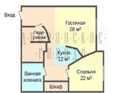 Москва, 2-х комнатная квартира, Смоленский 1-й пер. д.17, 52000000 руб.