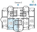 Москва, 1-но комнатная квартира, улица Недорубова д.дом 18, корпус 3, 4692715 руб.