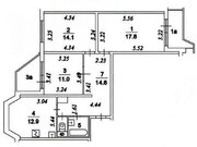 Видное, 3-х комнатная квартира, Северный Квартал д.7, 7100000 руб.