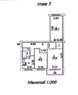 Москва, 3-х комнатная квартира, ул. Адмирала Макарова д.дом 21, 55000 руб.
