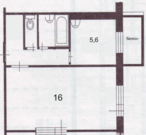 Москва, 1-но комнатная квартира, ул. Парковая 11-я д.44 к3, 5050000 руб.