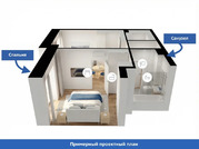 Москва, 1-но комнатная квартира, Ильменский проезд д.11к1 с1, 16000000 руб.