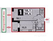 Москва, 1-но комнатная квартира, Нововладыкинский проезд д.1к4, 6540000 руб.