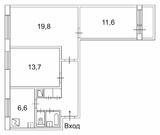 Москва, 3-х комнатная квартира, ул. Героев-Панфиловцев д.22 к1, 7990000 руб.