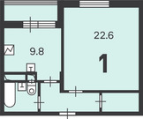 Москва, 1-но комнатная квартира, ул. Шереметьевская д.дом 5, корпус 1, 17450370 руб.